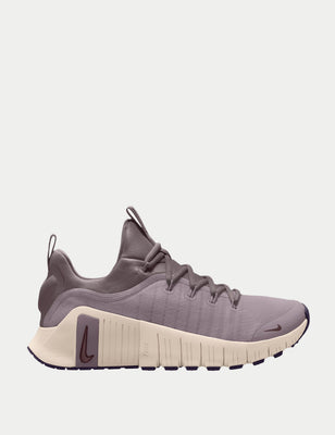Light Violet Ore Free Metcon 6 Shoes - Black/White