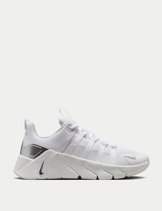 Free Metcon 7 Shoes - White/Metallic Silver Free Metcon 7 Shoes - White/Metallic Silver