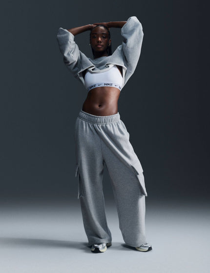 Nike Indy Light Support Sports Bra - White/Blackimages4- The Sports Edit