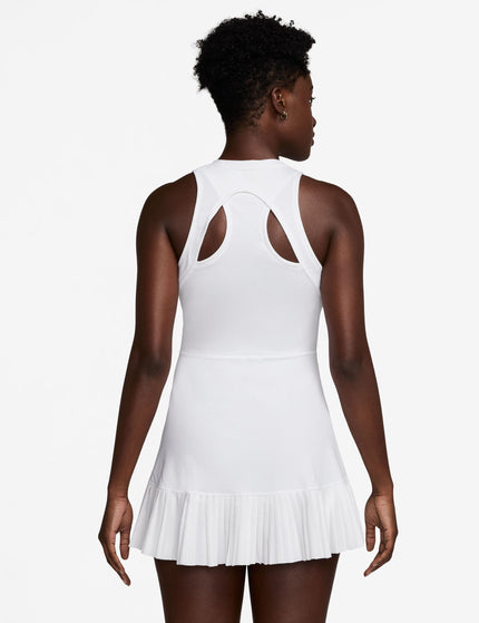 Nike NikeCourt Slam Dri-FIT Tennis Dress - Whiteimages2- The Sports Edit