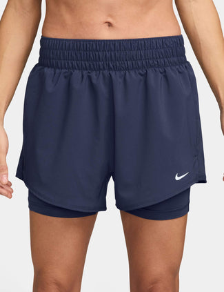 One Dri-FIT 2-in-1 Shorts - Midnight Navy/White One Dri-FIT 2-in-1 Shorts - Midnight Navy/White