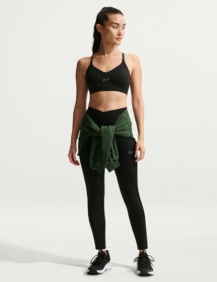 Nike One Dri-FIT High Waisted Leggings - Blackimages4- The Sports Edit
