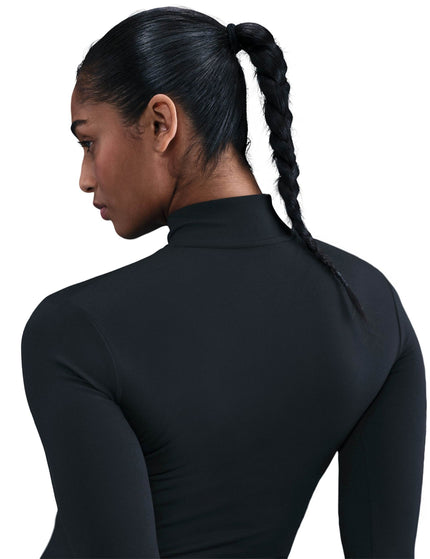 Nike One Fitted Dri-FIT Full-Zip Jacket - Black/Whiteimages2- The Sports Edit