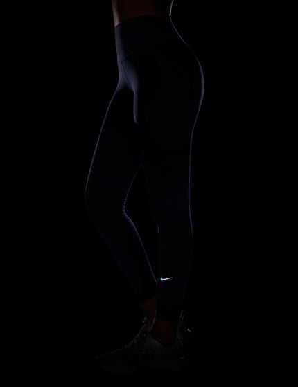 Nike One High Waisted 7/8 Leggings - Midnight Navyimages4- The Sports Edit