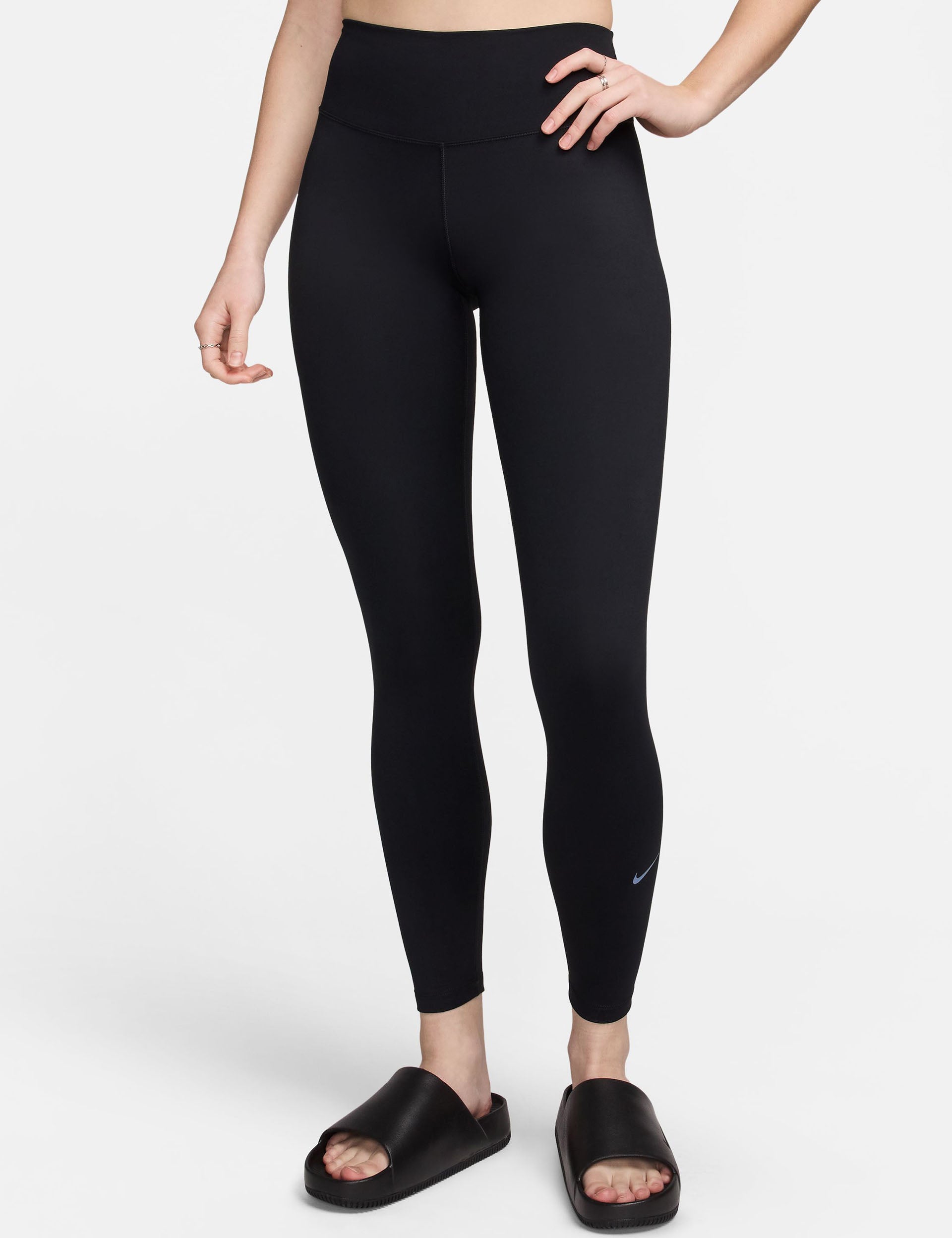 Nike One High Waisted Leggings Black The Sports Edit