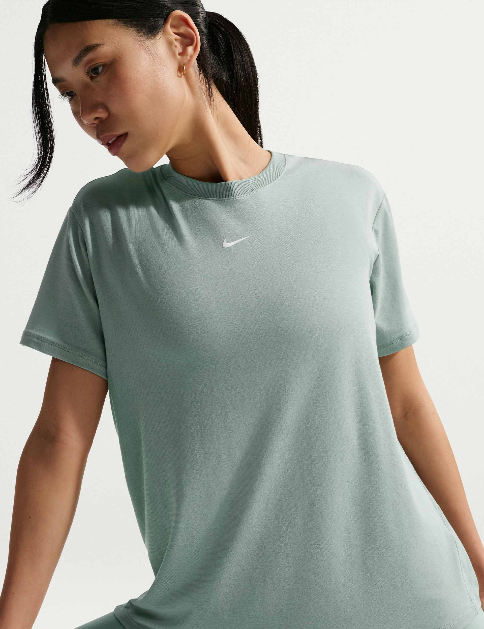 Nike | One Relaxed Dri-FIT Short-Sleeve Top - Steam | The Sports Edit Nike | One Relaxed Dri-FIT Short-Sleeve Top - Steam | The Sports Edit