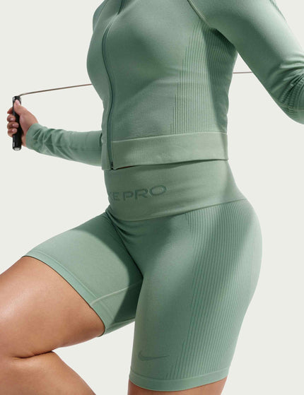Nike Pro Seamless Dri-FIT 5" Biker Shorts - Steamimages4- The Sports Edit