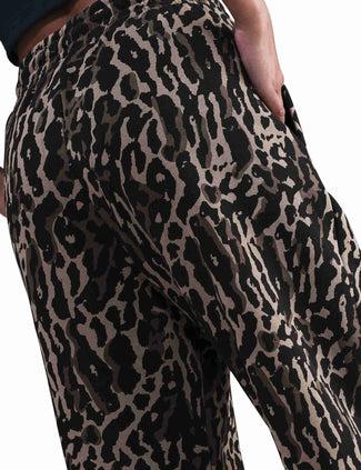 Sportswear Phoenix Fleece Oversized Printed Sweatpants - Black/Ironstone/Black Sportswear Phoenix Fleece Oversized Printed Sweatpants - Black/Ironstone/Black