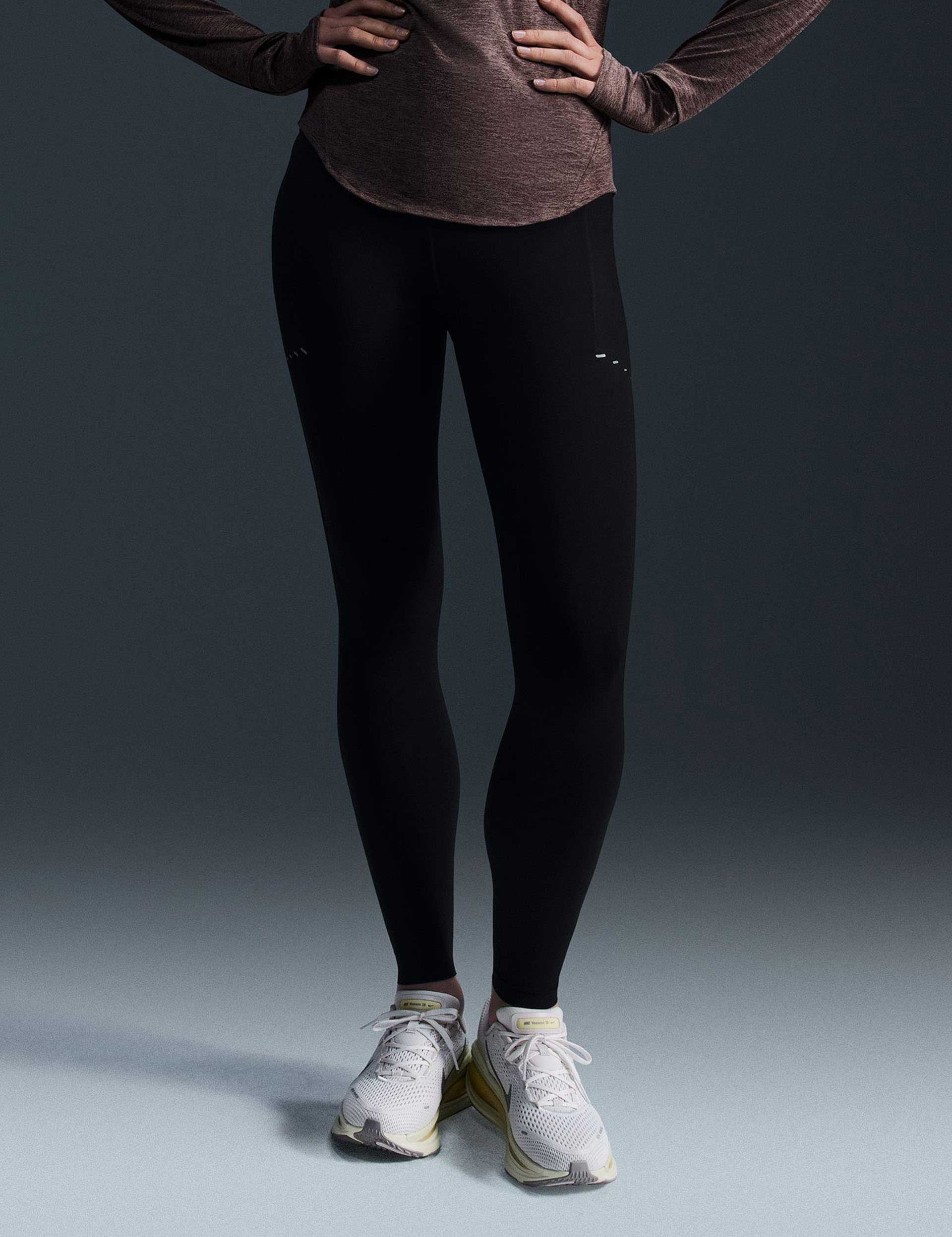 Nike Swift High 7/8 Running Leggings Black The Sports Edit