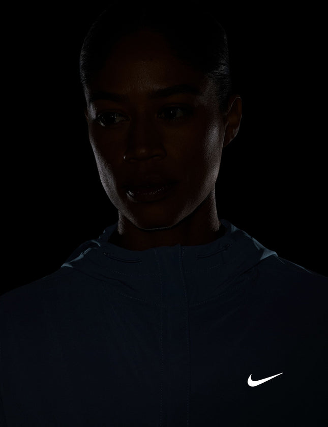 Swift Repel Packable Running Jacket - Aluminum/Reflective Silver Swift Repel Packable Running Jacket - Aluminum/Reflective Silver