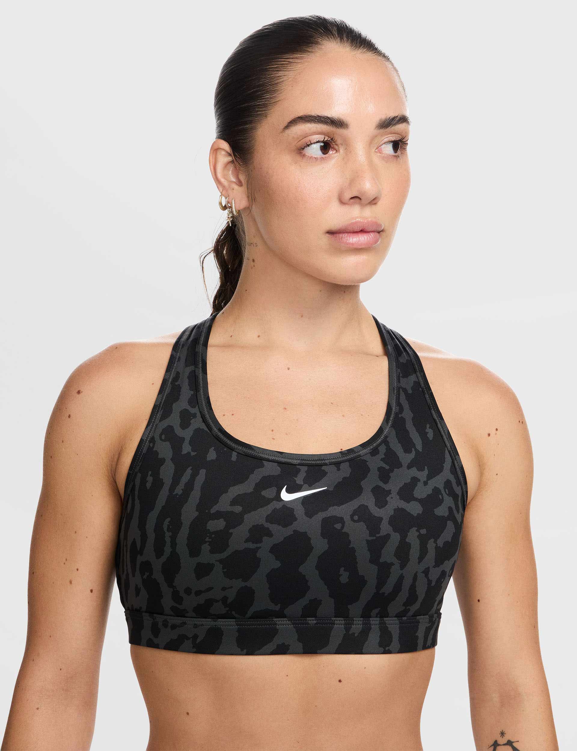 Nike Clothes Nike Leopard Print Bra Nike Pro Classic Sports Bra In