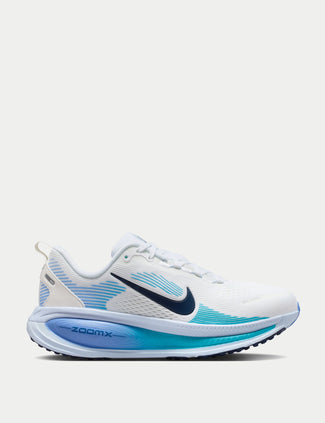 White Vomero 18 Running Shoes - White/Hot Lava/Violet Mist/Sapphire