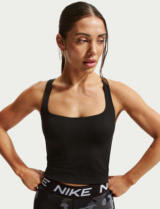 Zenvy Light Support Sports Bra Tank - Black/Cool Grey Zenvy Light Support Sports Bra Tank - Black/Cool Grey