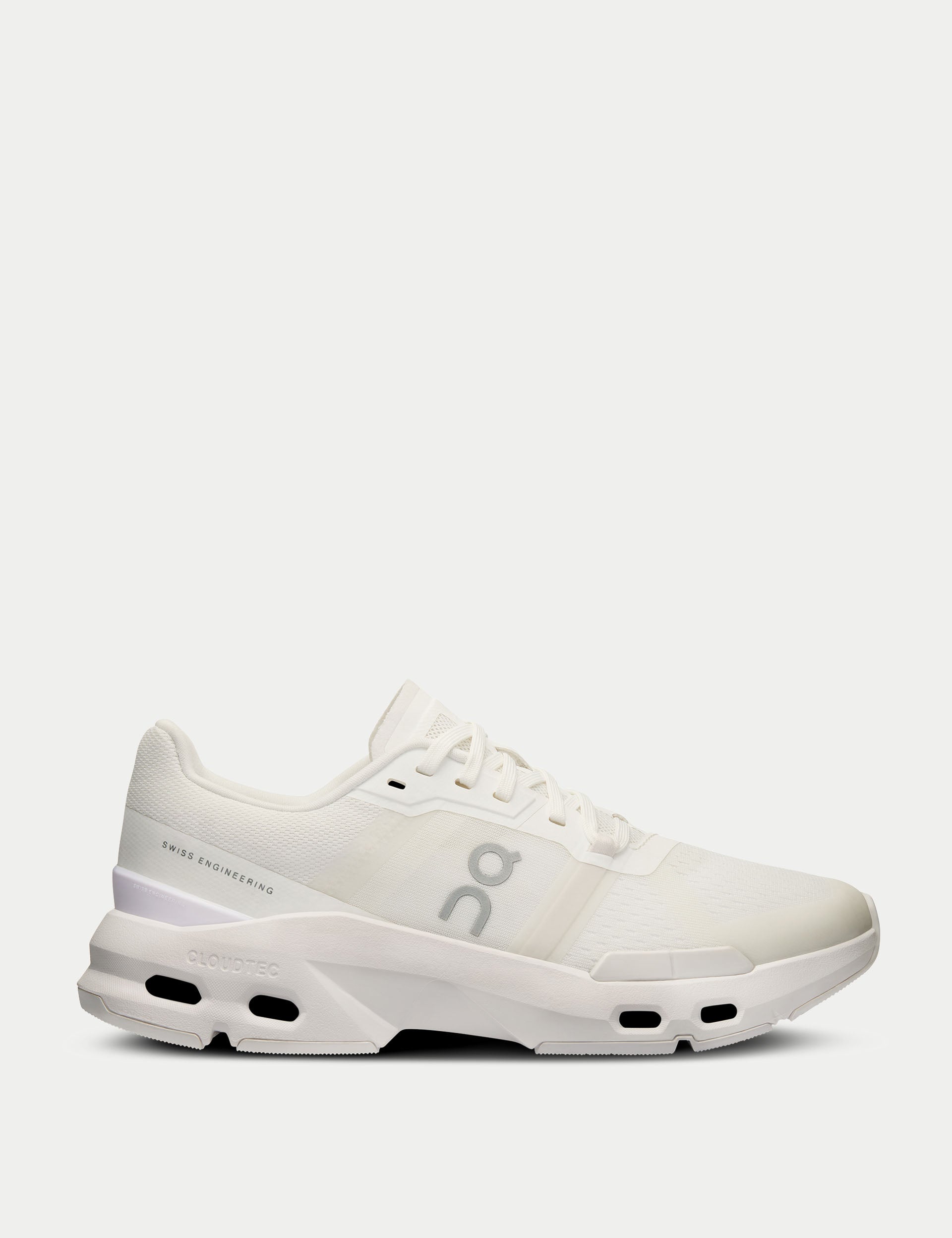 On Cloud Solid White Tennis Shoes Sepatu ON CLOUD TILT X LOEWE ALL