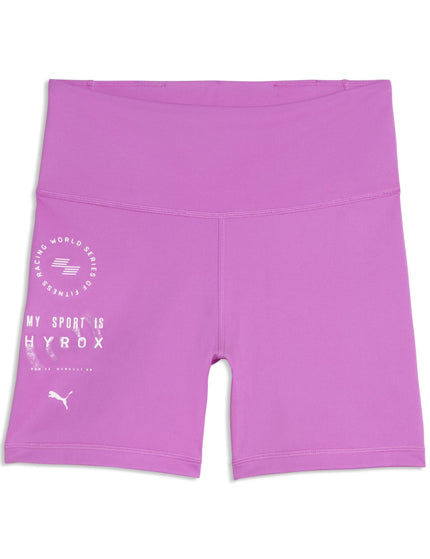 PUMA Puma x Hyrox TAD Essentials Short Tights - Electric Orchidimages4- The Sports Edit