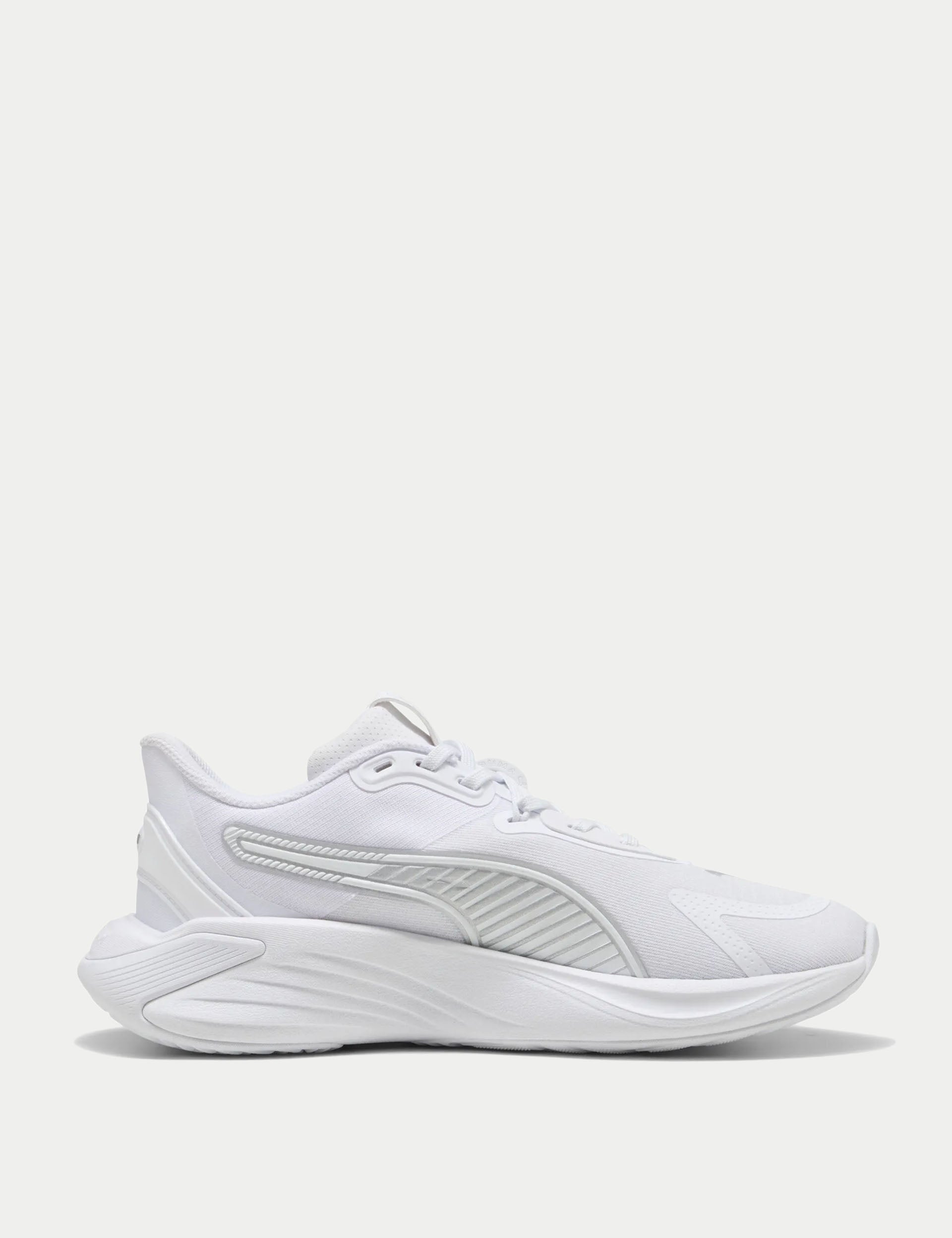 Footwear Puma Hybrid Nx White Grey Puma Hybrid Shoes White Puma