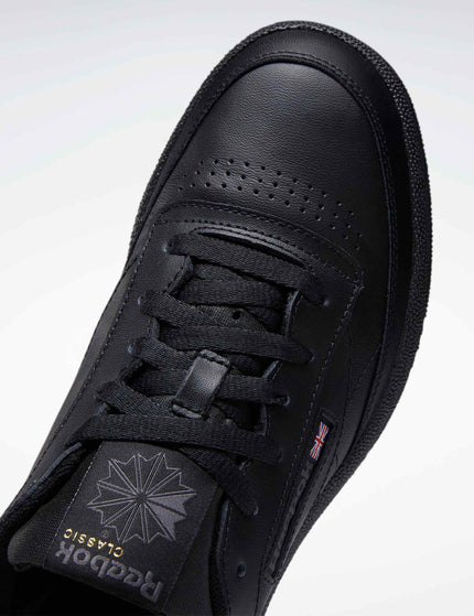 Reebok Club C 85 Shoes - Intense Black/Charcoalimages3- The Sports Edit