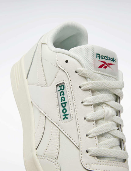 Reebok Court Advance Shoes - Chalk/Dark Green/Flash Redimages5- The Sports Edit