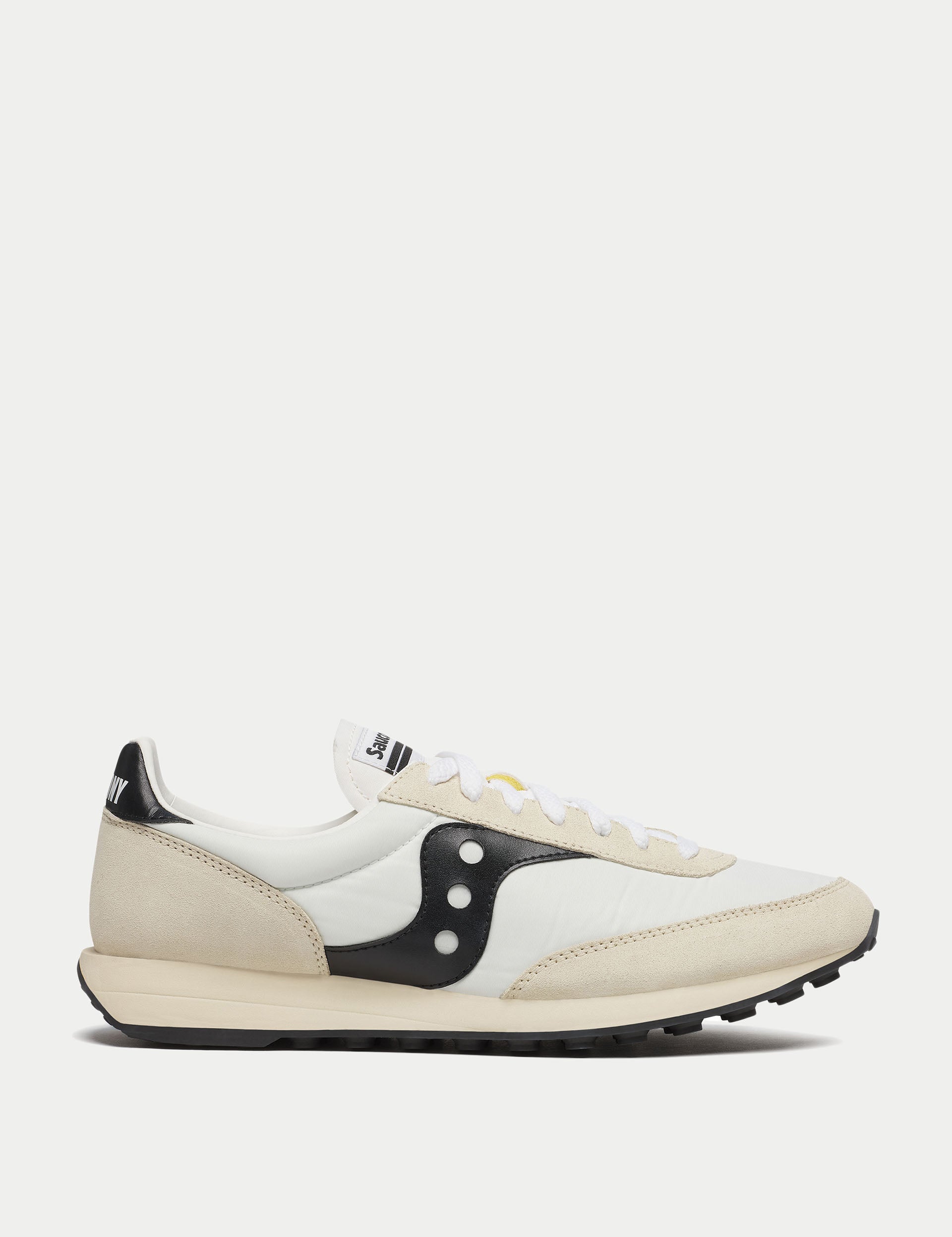 Saucony Trainer 80 White/Black The Sports Edit