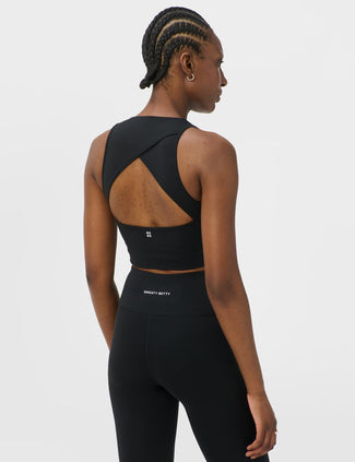 All Day Wrap Longline Bra - Black All Day Wrap Longline Bra - Black