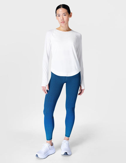 Sweaty Betty Breathe Easy Running Long Sleeve Top - Whiteimages6- The Sports Edit