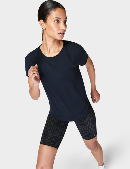 Sweaty Betty Breathe Easy Running T-Shirt - Blackimages3- The Sports Edit