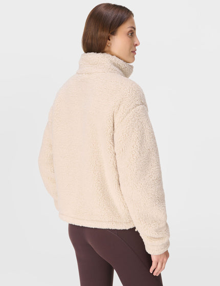 Sweaty Betty Canyon Fleece Zip Up - Barley Beigeimages2- The Sports Edit