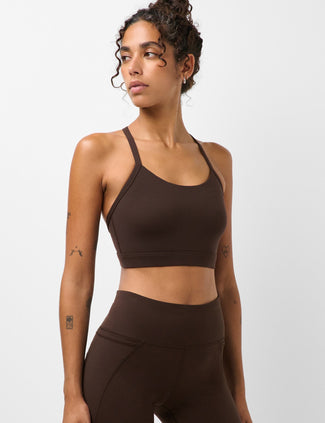 EmPower Sports Bra - Espresso Brown EmPower Sports Bra - Espresso Brown