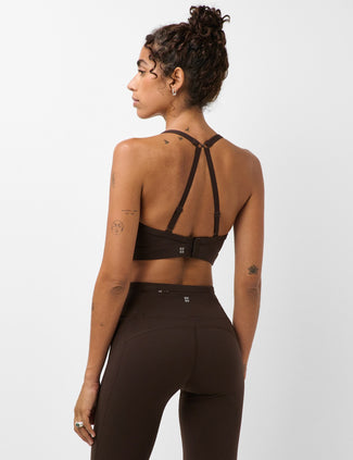 EmPower Sports Bra - Espresso Brown EmPower Sports Bra - Espresso Brown