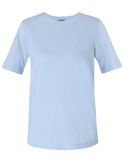 Sweaty Betty Essential Crew Neck T-Shirt - Breeze Blueimages6- The Sports Edit