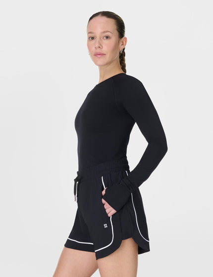 Sweaty Betty Explorer Track Piped Shorts - Blackimages4- The Sports Edit