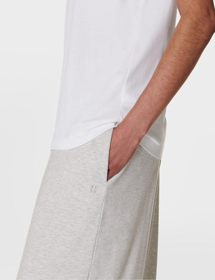 Sweaty Betty Modal Wide Leg Trousers - Light Grey Marlimages4- The Sports Edit