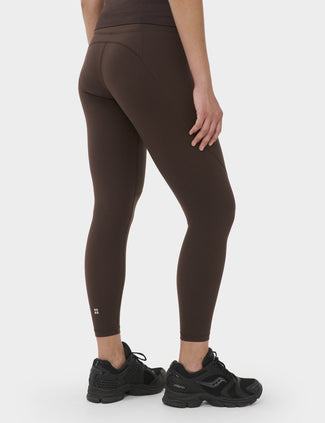 Power 7/8 Gym Leggings - Espresso Brown Power 7/8 Gym Leggings - Espresso Brown