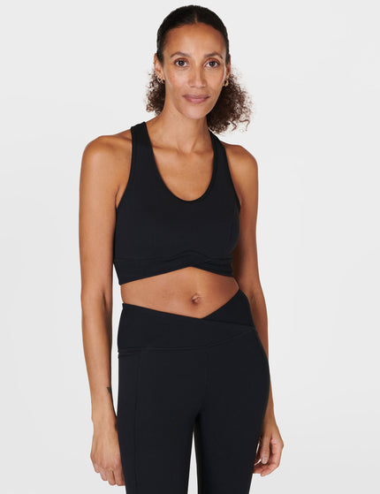 Sweaty Betty Super Soft Ultra-Lite Wrap Bra - Blackimages6- The Sports Edit