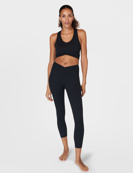 Sweaty Betty Super Soft Ultra-Lite Wrap Bra - Blackimages5- The Sports Edit