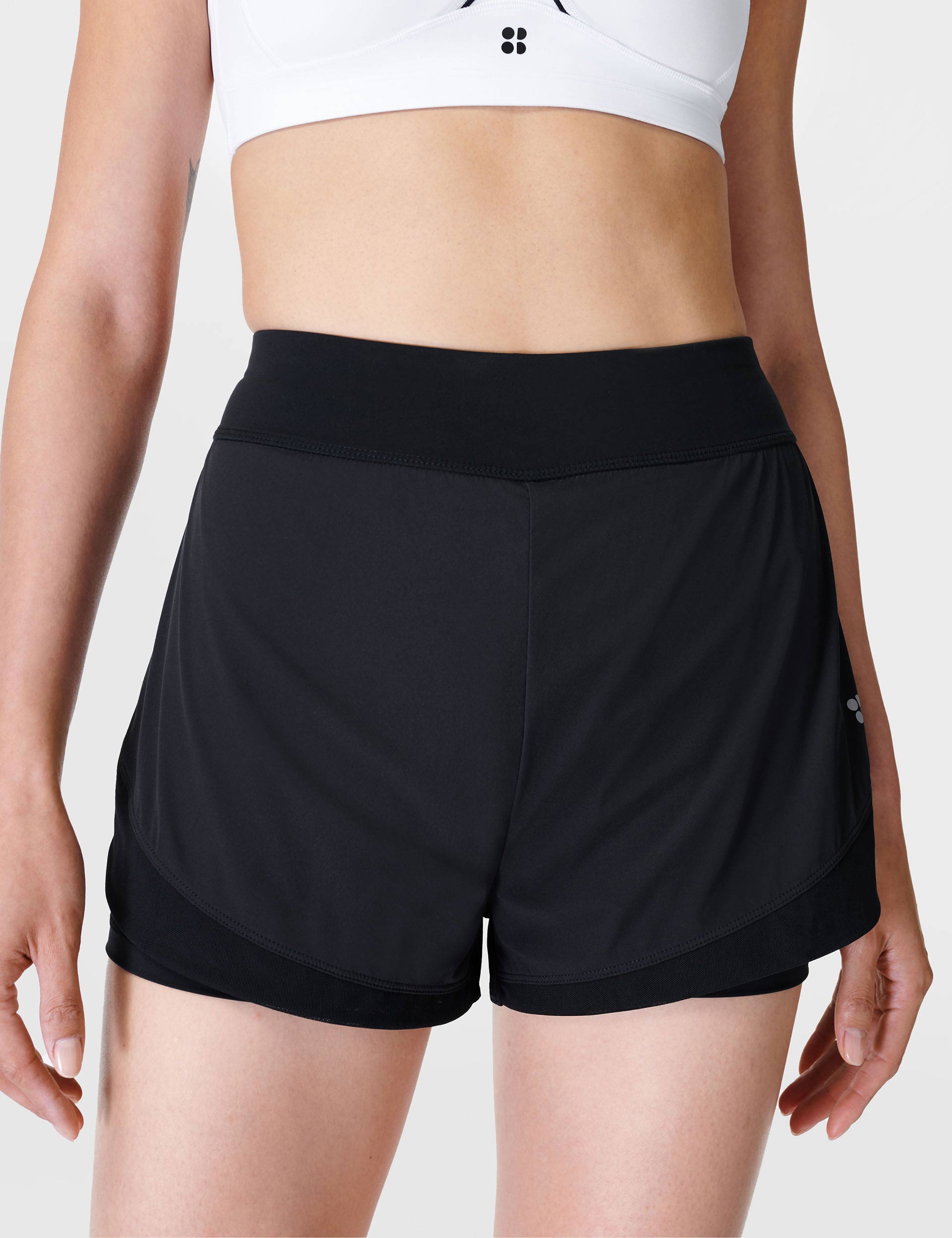 Sweaty Betty Tempo Run Shorts Black The Sports Edit