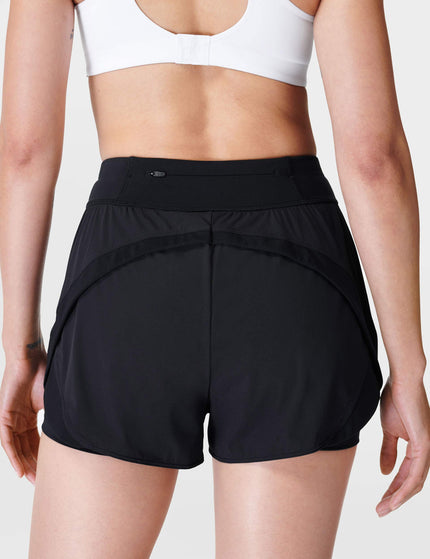 Sweaty Betty Tempo Run Shorts - Blackimages2- The Sports Edit