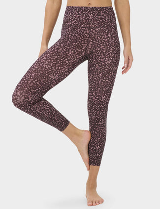 Ultimate Studio 7/8 Leggings - Brown Soft Dot Print Ultimate Studio 7/8 Leggings - Brown Soft Dot Print