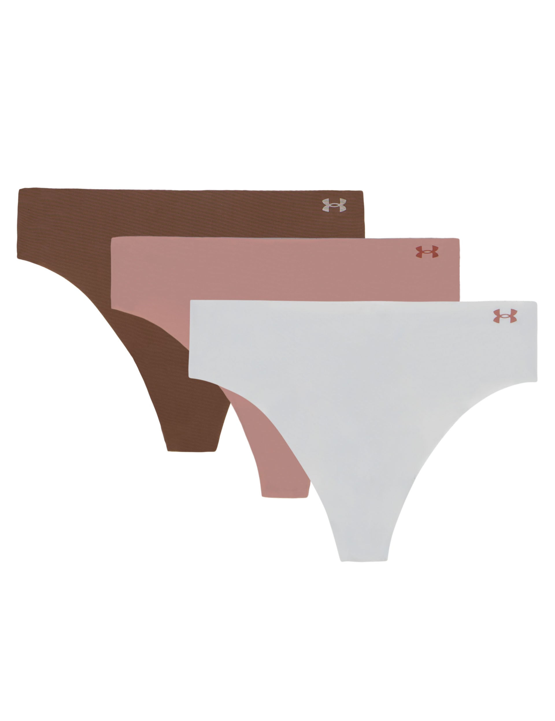 Under Armour Pure Stretch 3-Pack Thong Halo Grey The Sports Edit