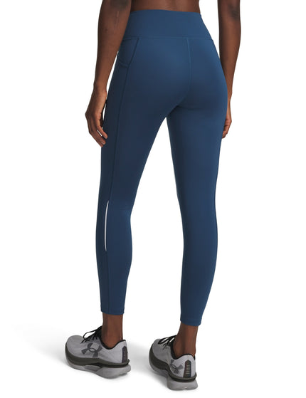 Under Armour Velociti Ankle Tights - Wham Blue/Reflectiveimages2- The Sports Edit