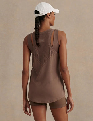 Dayna Seamless Tank - Coffee Quartz Dayna Seamless Tank - Coffee Quartz