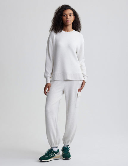 Varley Gabriella Sweat - Ivory Marlimages6- The Sports Edit