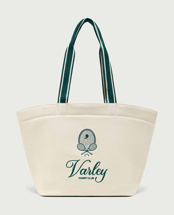 Robinson Canvas Club Tote Bag - Ivory/Forest Robinson Canvas Club Tote Bag - Ivory/Forest