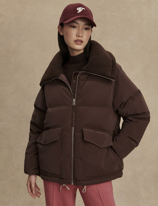 Roseville Down Jacket - Coffee Bean Roseville Down Jacket - Coffee Bean