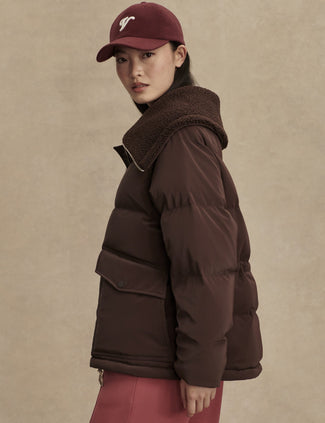 Roseville Down Jacket - Coffee Bean Roseville Down Jacket - Coffee Bean