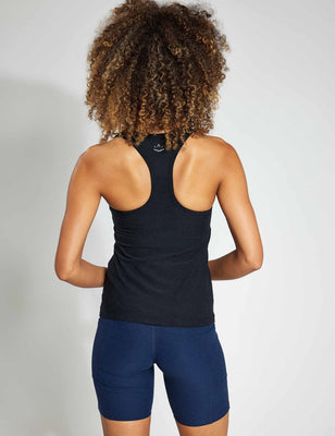 Spacedye Step Up Racerback Tank - Darkest Night Spacedye Step Up Racerback Tank - Darkest Night