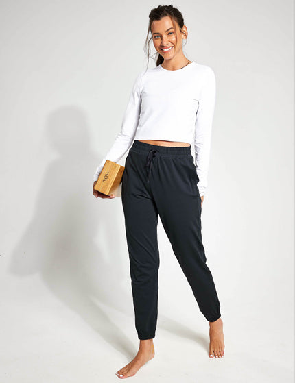 Girlfriend Collective ReSet Jogger - Blackimages3- The Sports Edit
