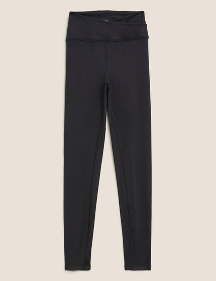 Goodmove Go Balance High Waisted Yoga Leggings - Black/Blackimages7- The Sports Edit