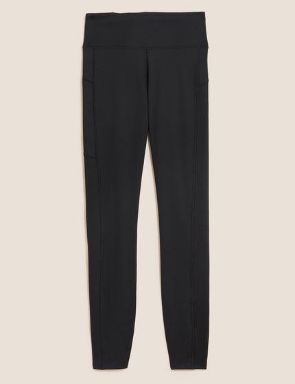 Goodmove Go Move High Waisted Gym Leggings - Blackimages7- The Sports Edit