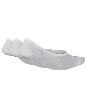 Everyday Lightweight Footie Socks (3 Pairs) - White Everyday Lightweight Footie Socks (3 Pairs) - White